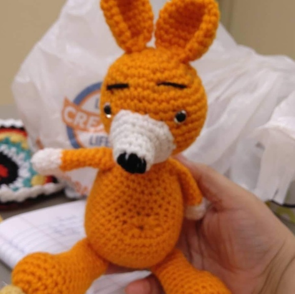 Cutie Halloween baby fox 10" tall - Picture 4 of 4